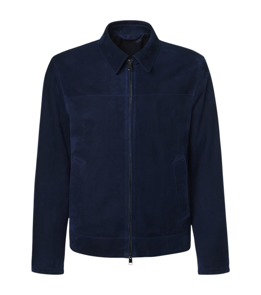 Brioni Suede blouson jacket