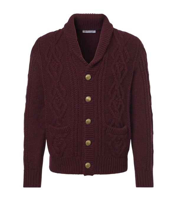 Brunello Cucinelli Cable-knit cashmere cardigan