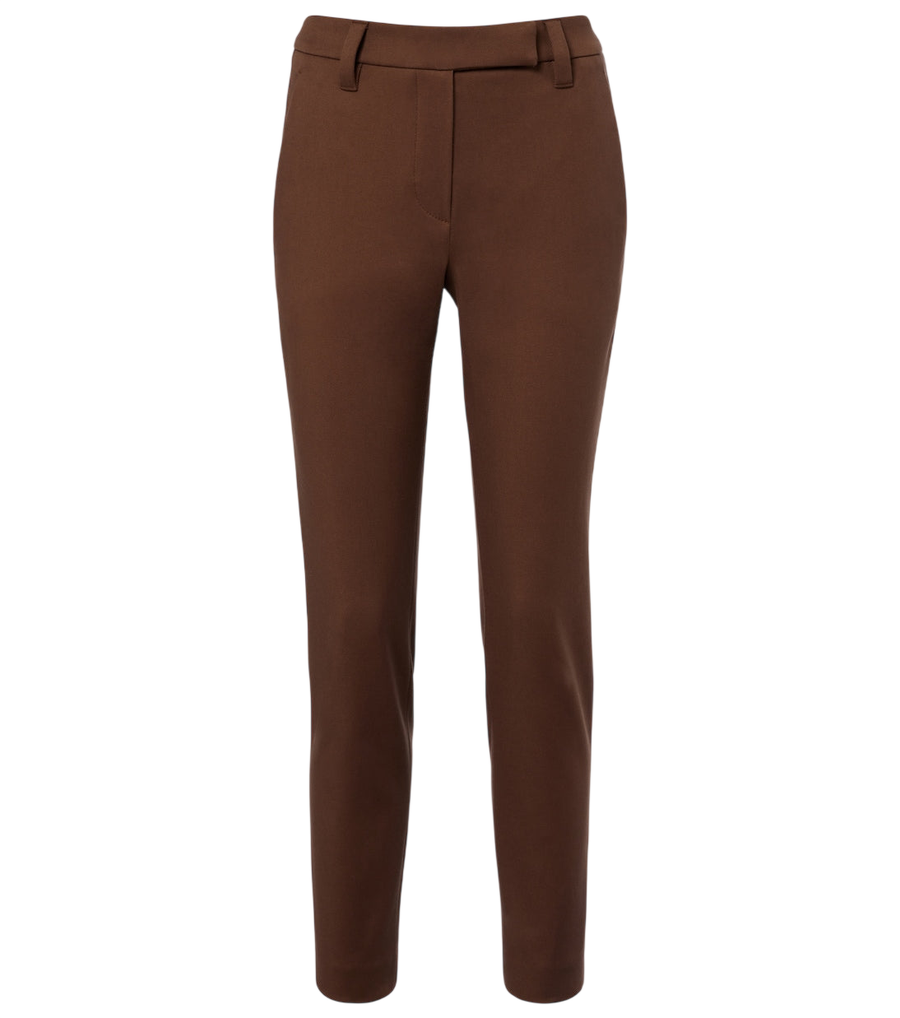 Brunello Cucinelli Cotton-blend slim pants