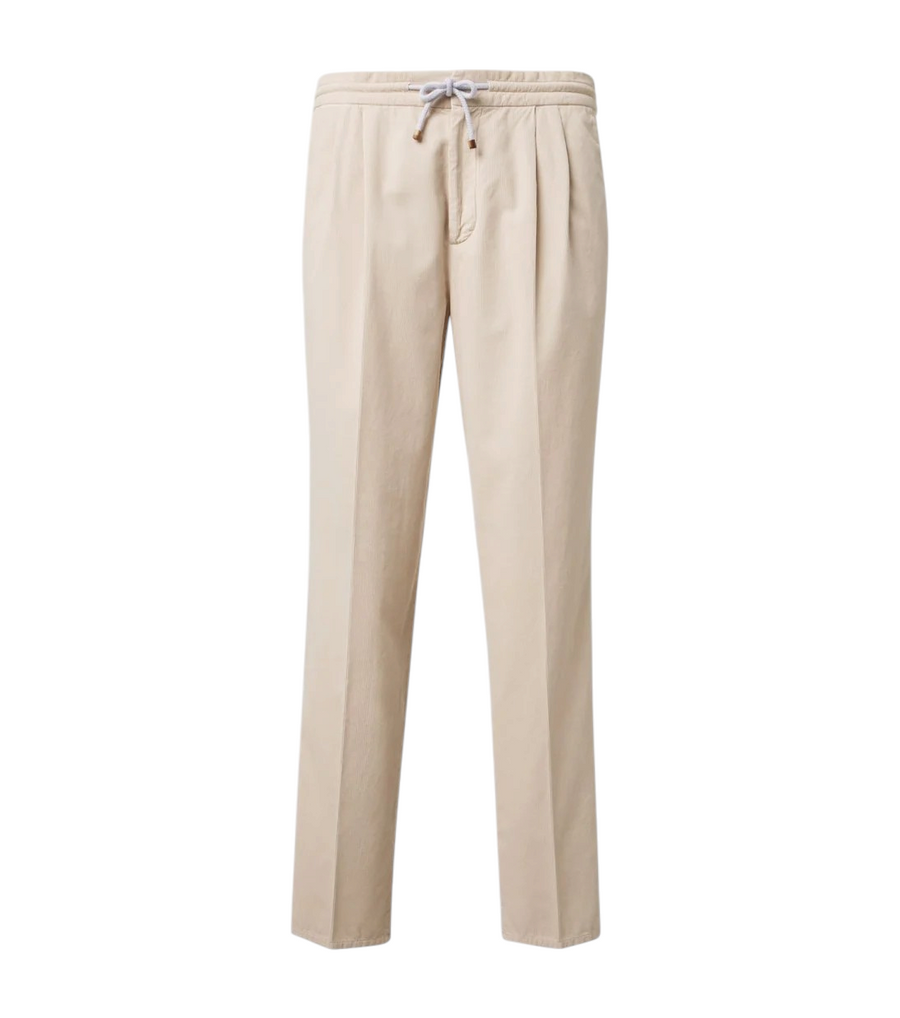 Brunello Cucinelli Cotton corduroy tapered pants