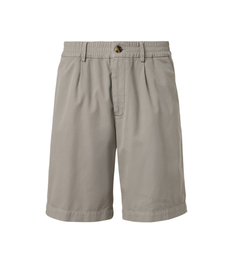 Brunello Cucinelli Cotton gabardine Bermuda shorts