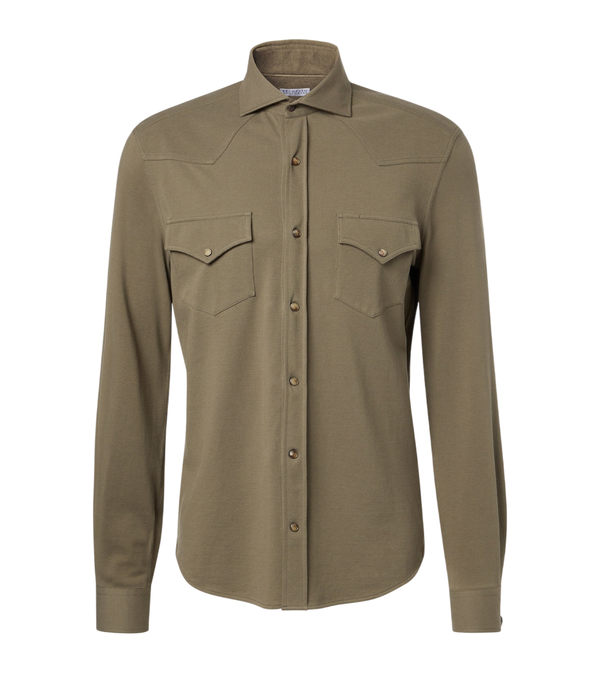 Brunello Cucinelli Cotton overshirt