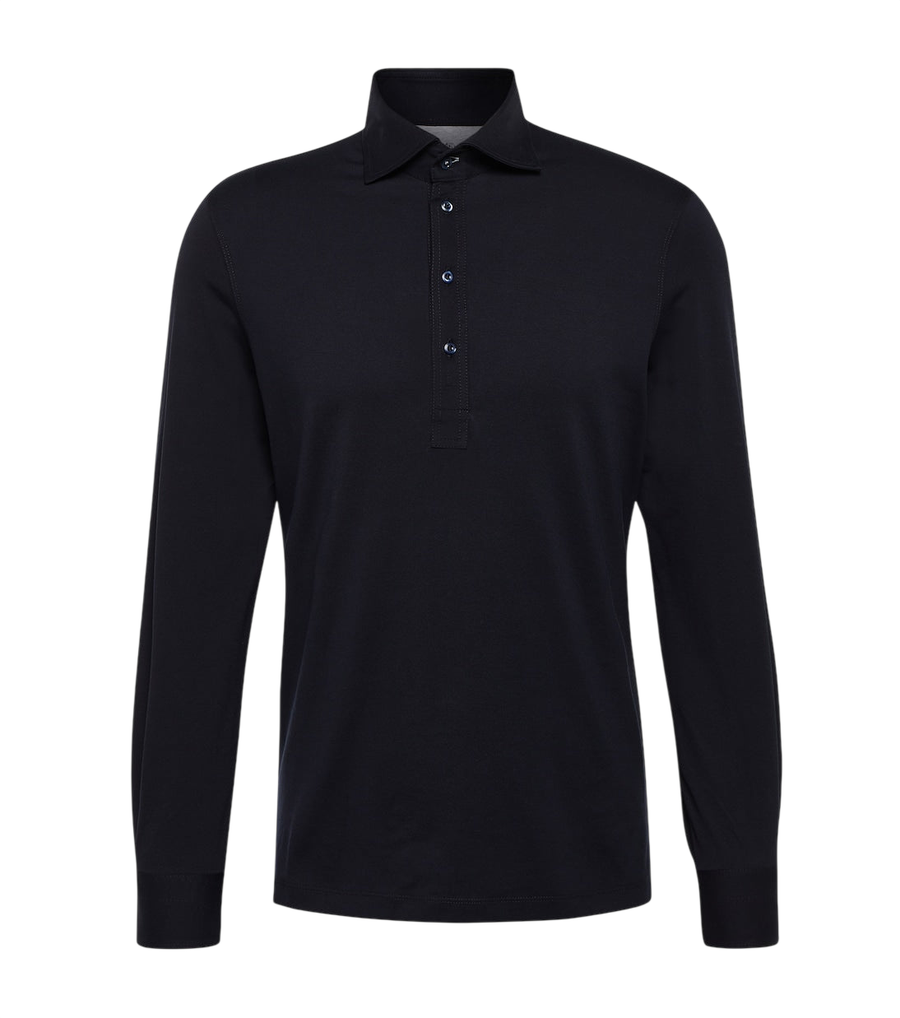 Brunello Cucinelli Cotton polo sweater