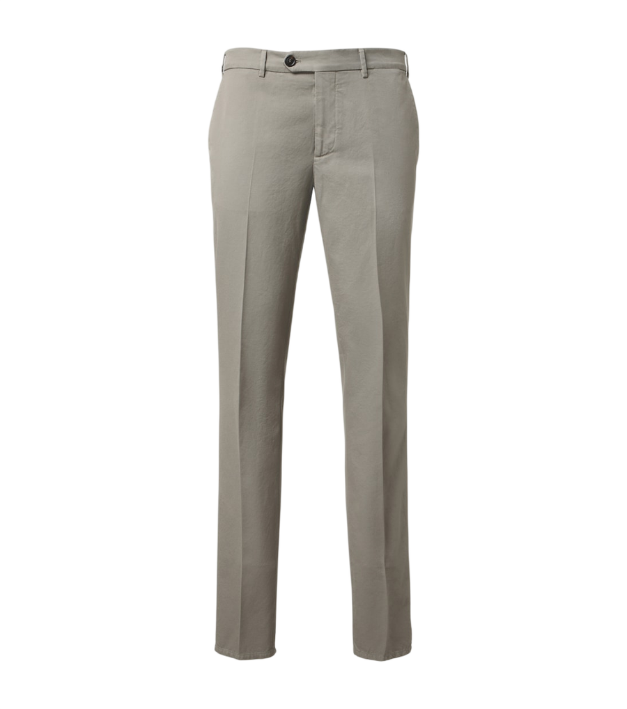 Brunello Cucinelli Cotton slim pants