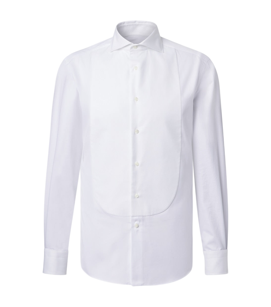 Brunello Cucinelli Cotton tuxedo shirt