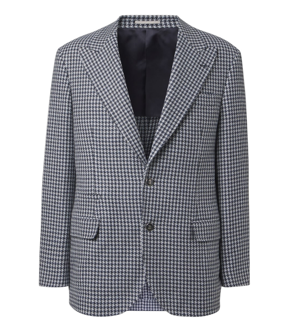 Brunello Cucinelli Houndstooth cashmere blazer