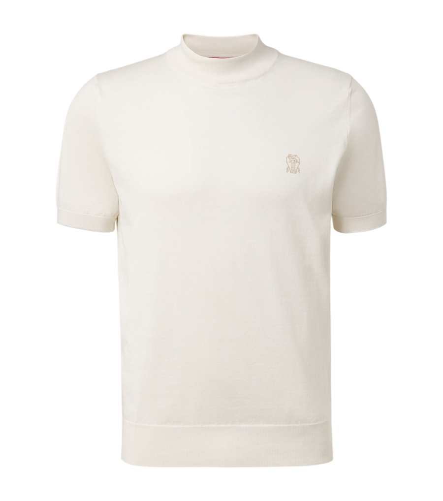 Brunello Cucinelli Logo cotton sweater