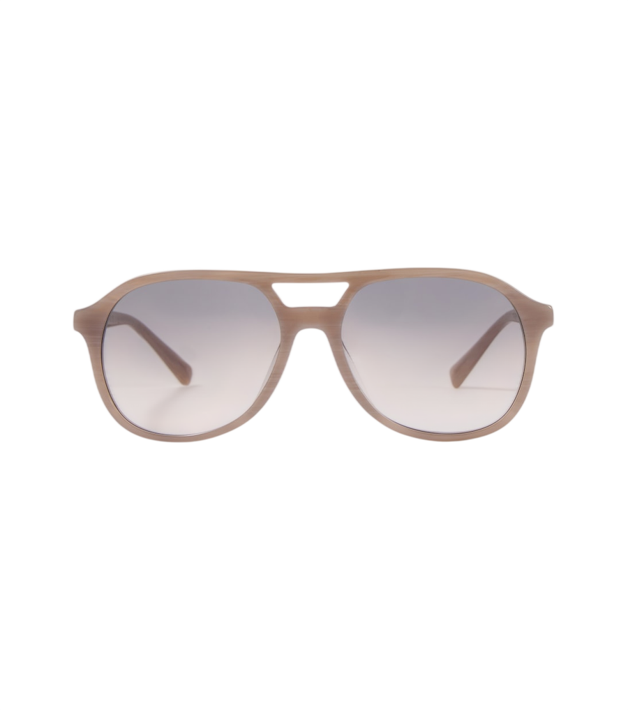 Brunello Cucinelli Logo navigator sunglasses