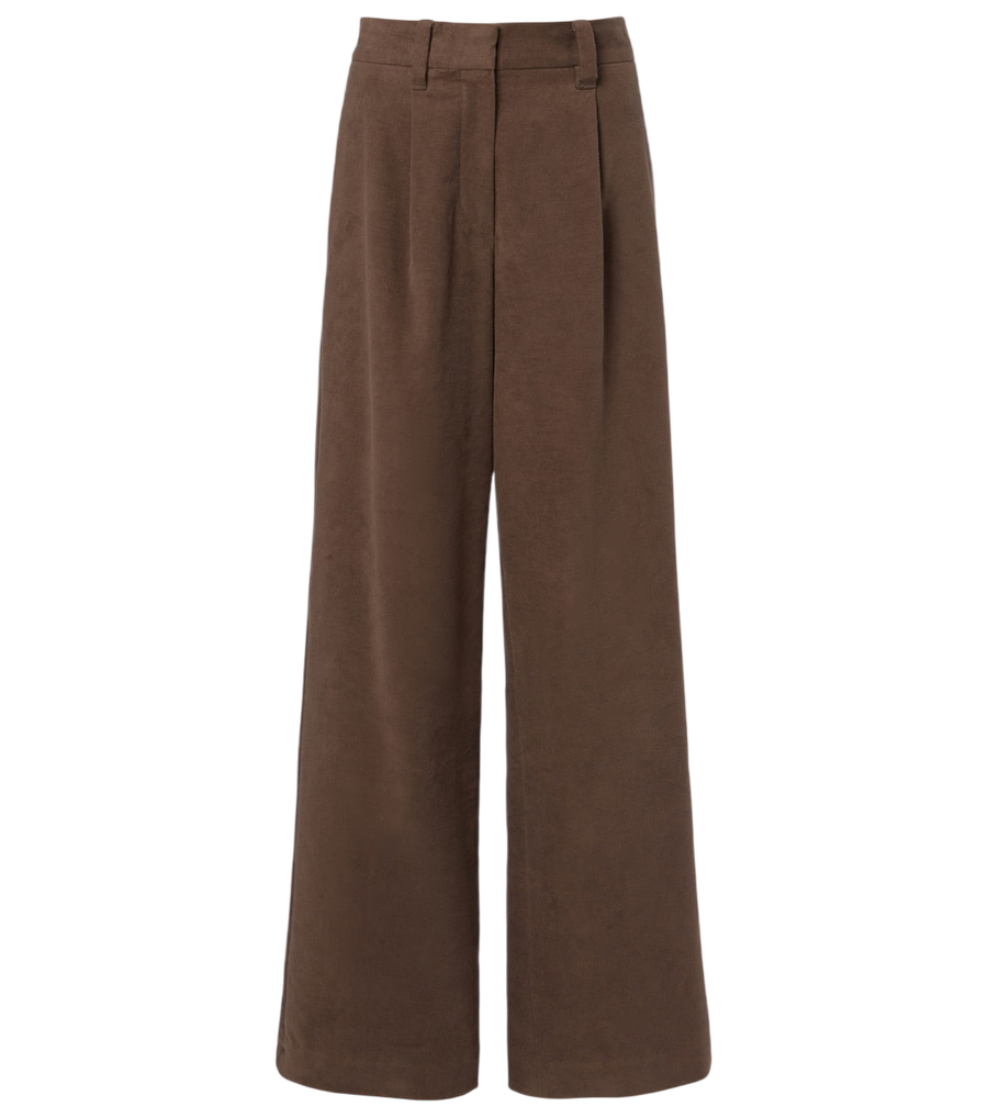 Brunello Cucinelli Monili cotton wide-leg pants