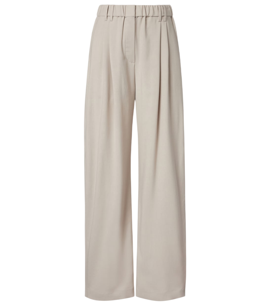Brunello Cucinelli Monili wool-blend wide-leg pants