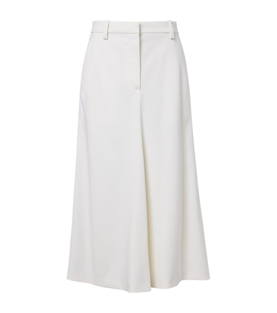 Brunello Cucinelli Monili wool midi skirt