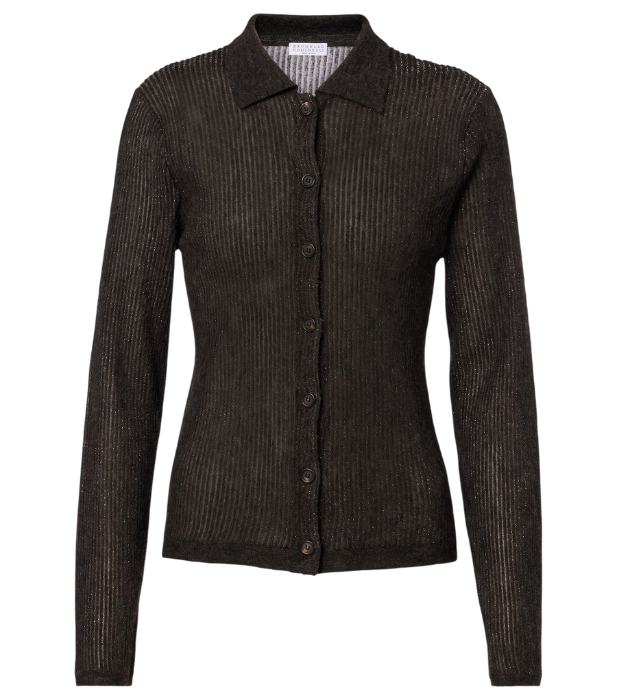 Brunello Cucinelli Silk and wool top