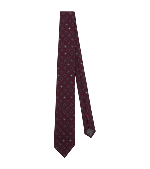 Corbata de jacquard de seda de Brunello Cucinelli
