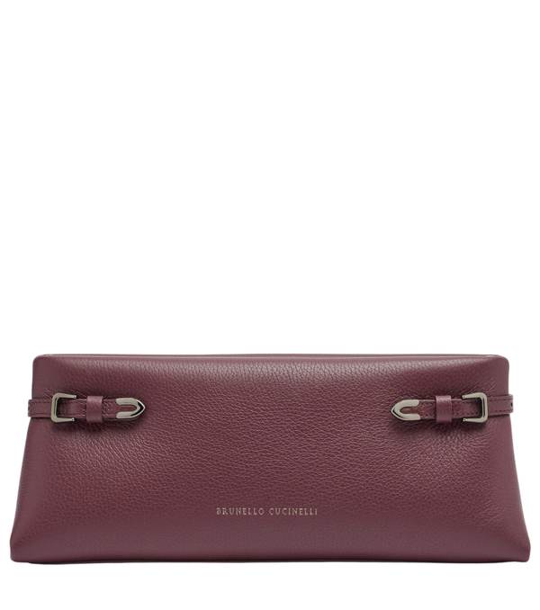 Brunello Cucinelli Pochette piccola in pelle