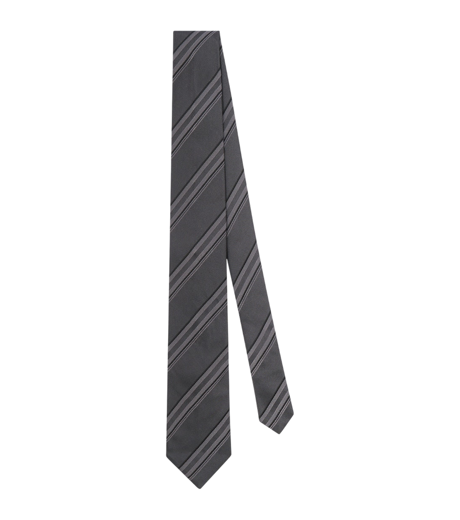 Brunello Cucinelli Striped silk tie