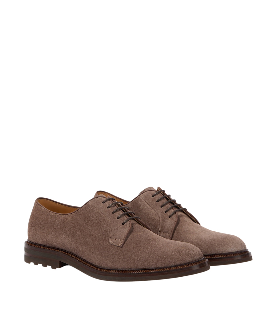 Brunello Cucinelli Suede Derby shoes