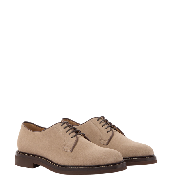 Brunello Cucinelli Suede Derby shoes