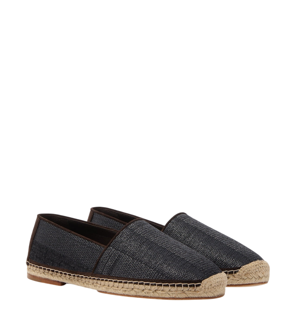 Brunello Cucinelli Espadrillas con finiture in camoscio