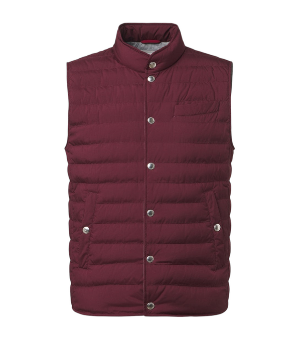 Brunello Cucinelli Technical down vest