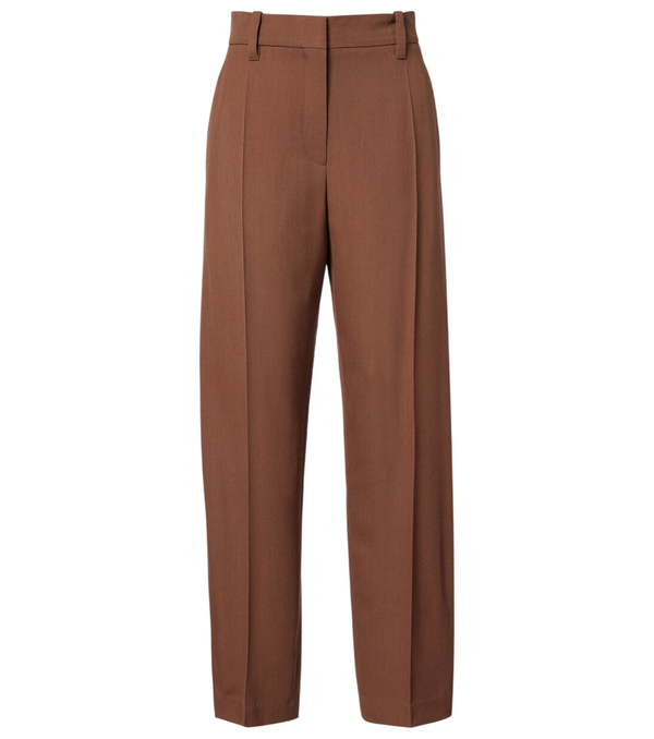 Pantalones de traje en mezcla de lana de Brunello Cucinelli