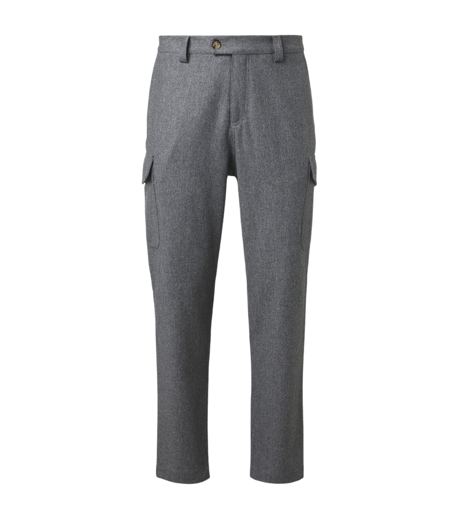 Brunello Cucinelli Wool tapered pants