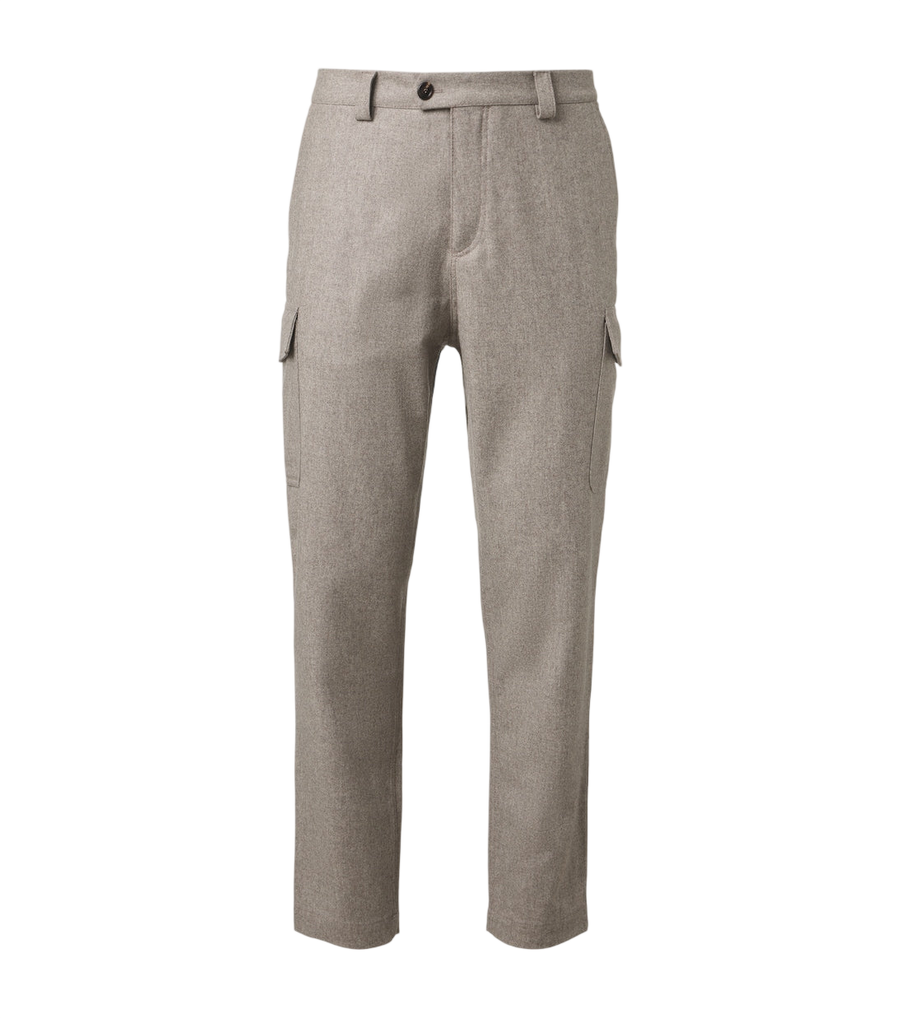 Brunello Cucinelli Wool tapered pants