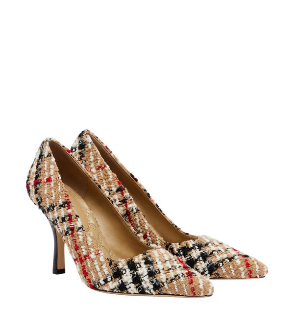 Burberry Décolleté Check in bouclé