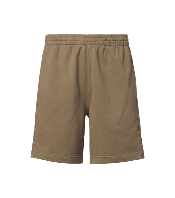 Pantaloncini in jersey di cotone a quadri Burberry
