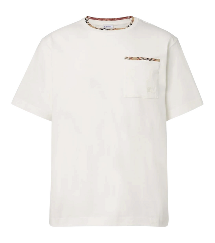 Burberry Check cotton jersey T-shirt [white-bg-processed] 1787525962289