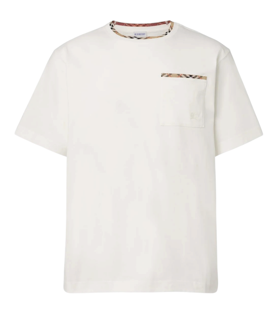 Burberry Check cotton jersey T-shirt