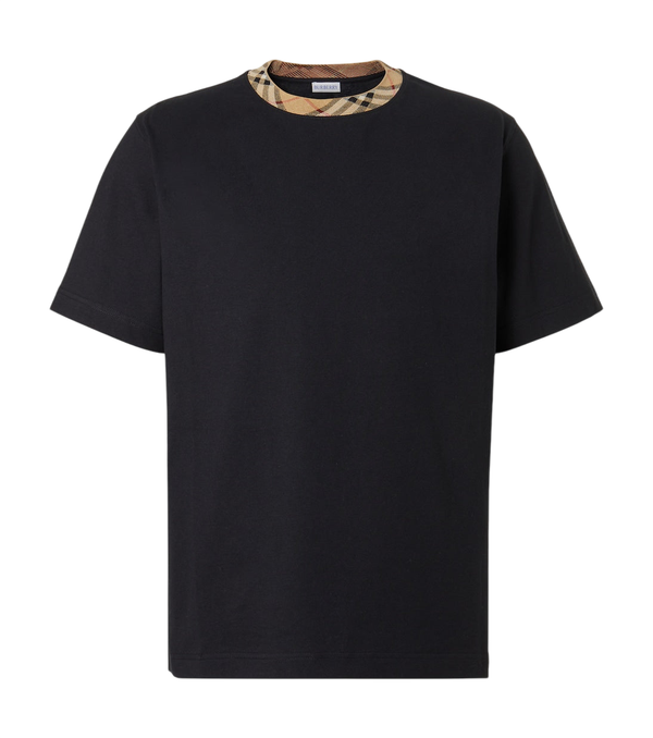 Burberry Check cotton jersey T-shirt