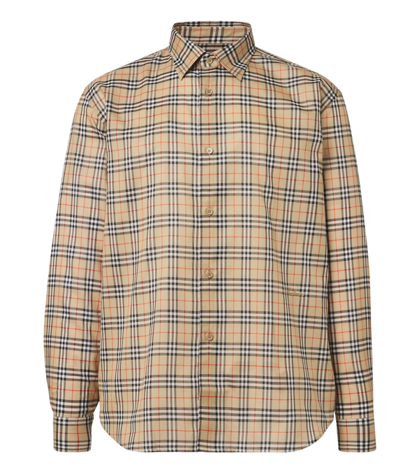 Burberry Check cotton shirt