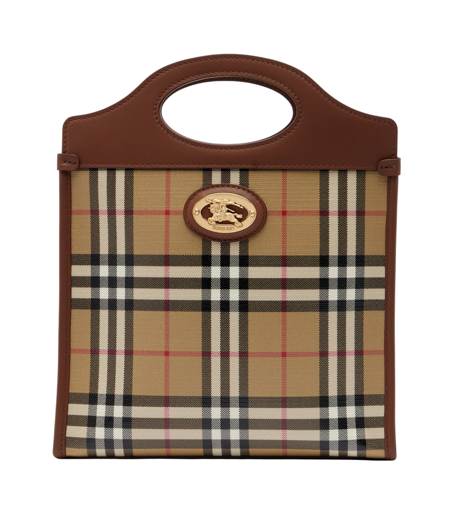 Burberry Check Medium top-handle bag