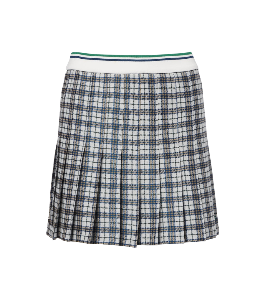 Minifalda plisada con el estampado de cuadros de Burberry