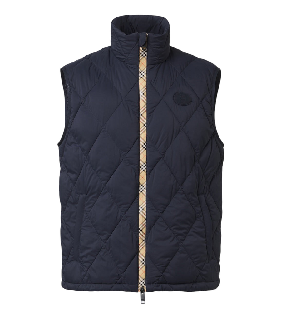 Burberry Check quilted vest