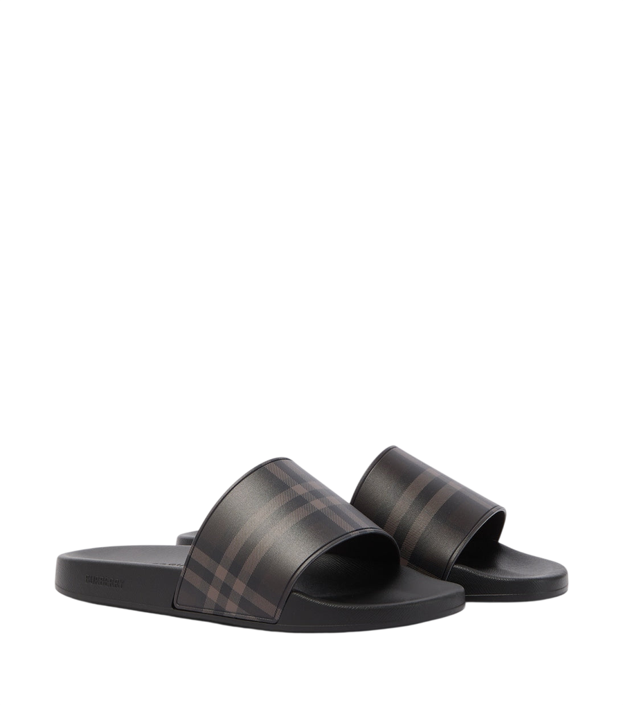 Burberry Check slides