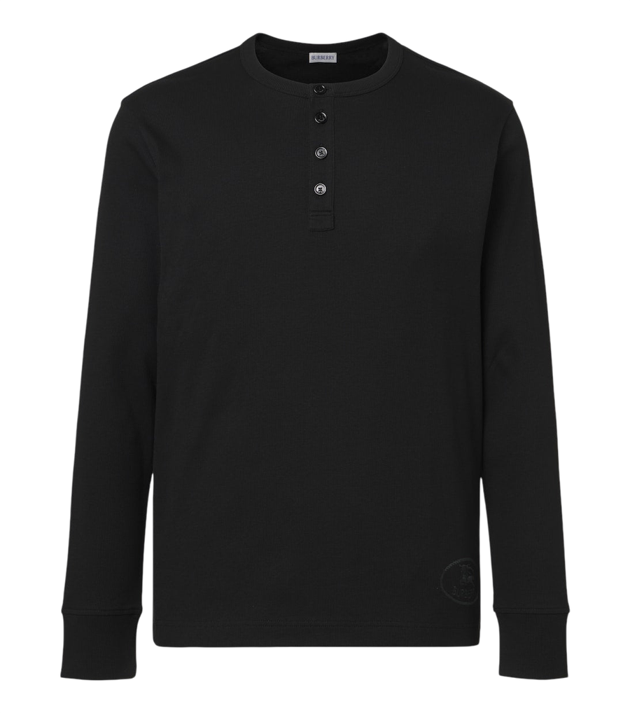 Burberry Cotton Henley shirt