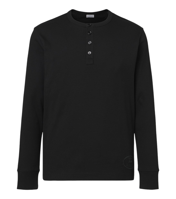 Burberry Cotton Henley shirt