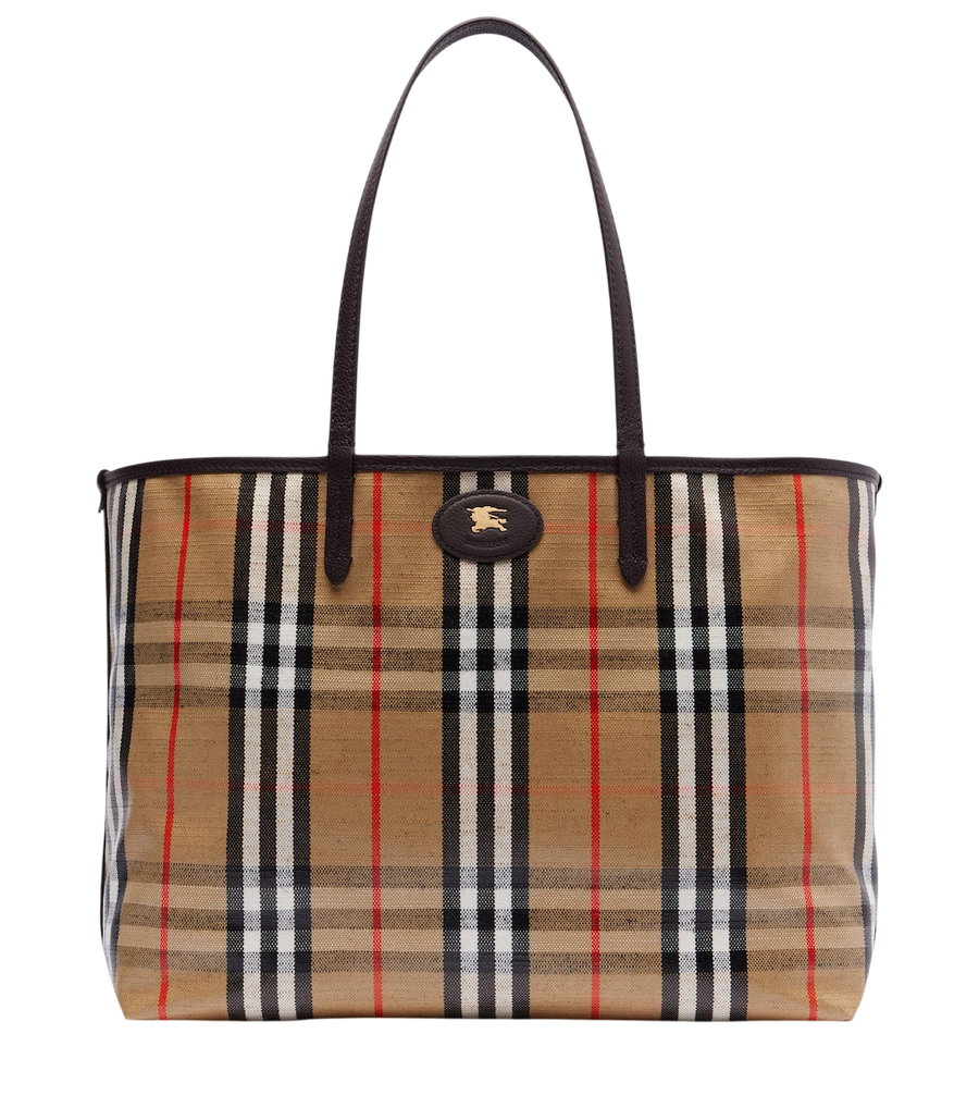Burberry Highlands Medium jacquard tote bag