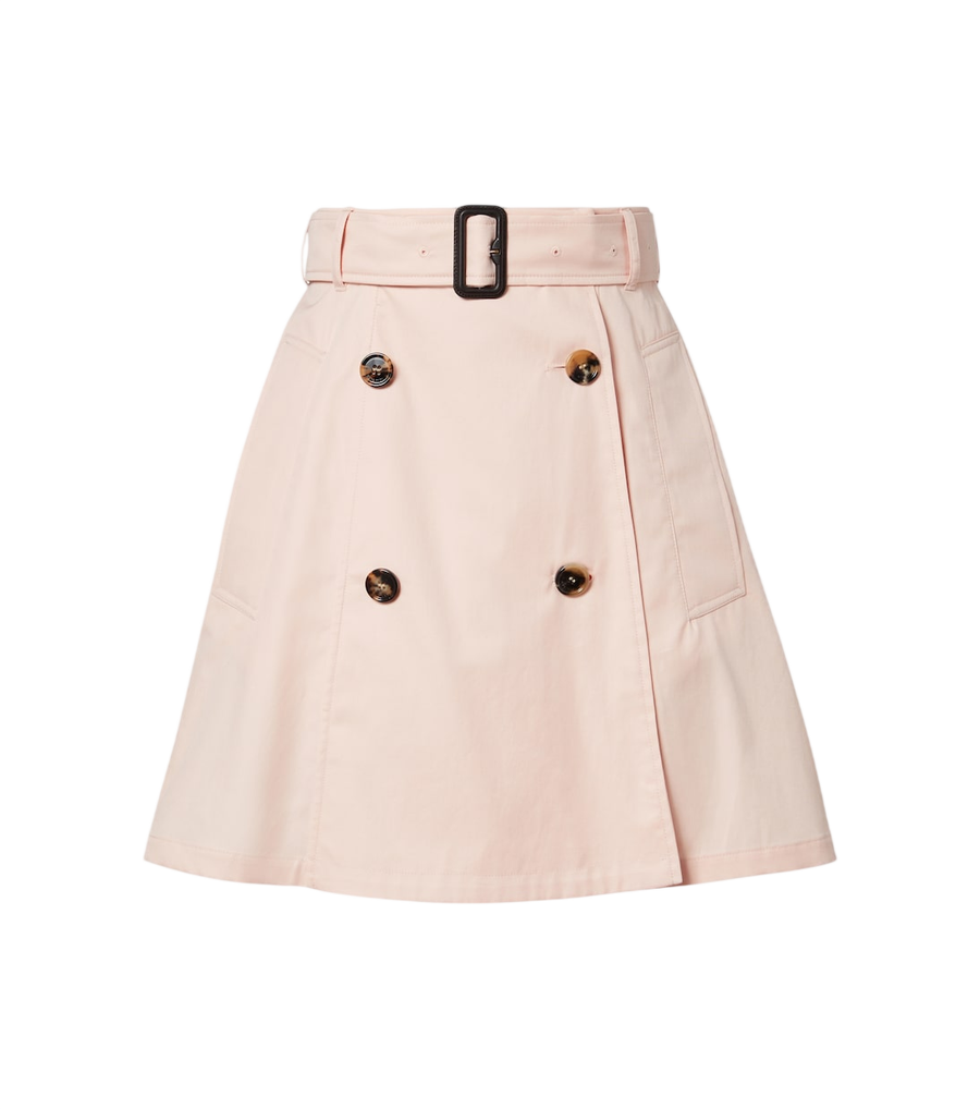 Burberry Minigonna in cotone con cintura Josselyn