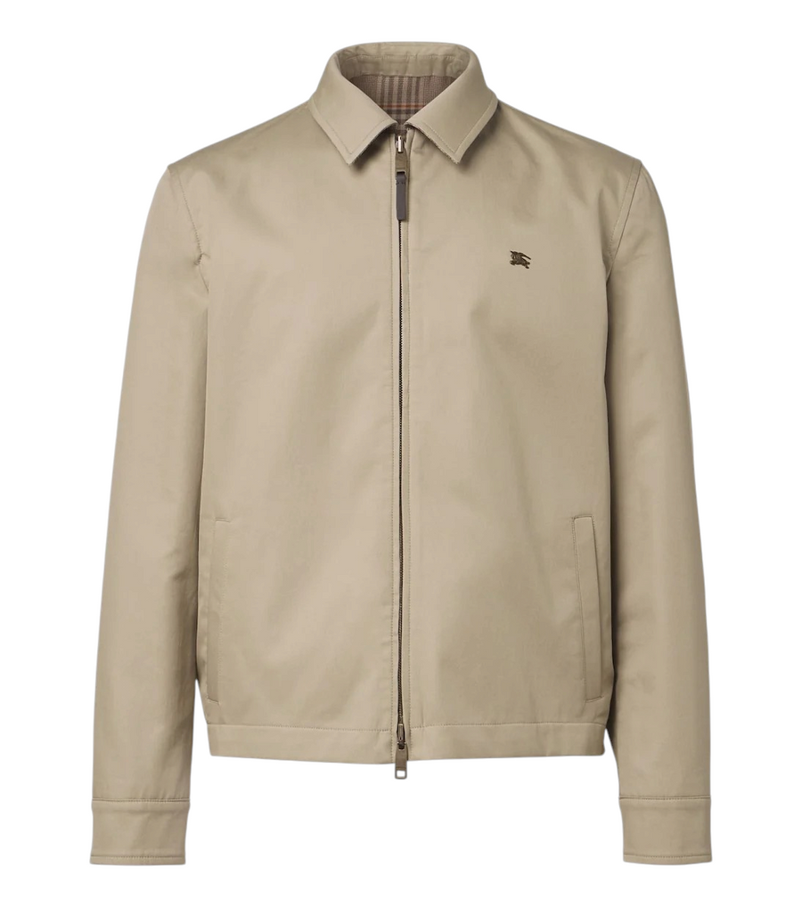 Burberry Reversible Cotton Gabardine Blouson Jacket