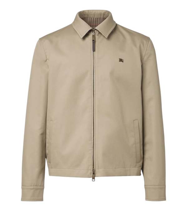 Burberry Reversible Cotton Gabardine Blouson Jacket