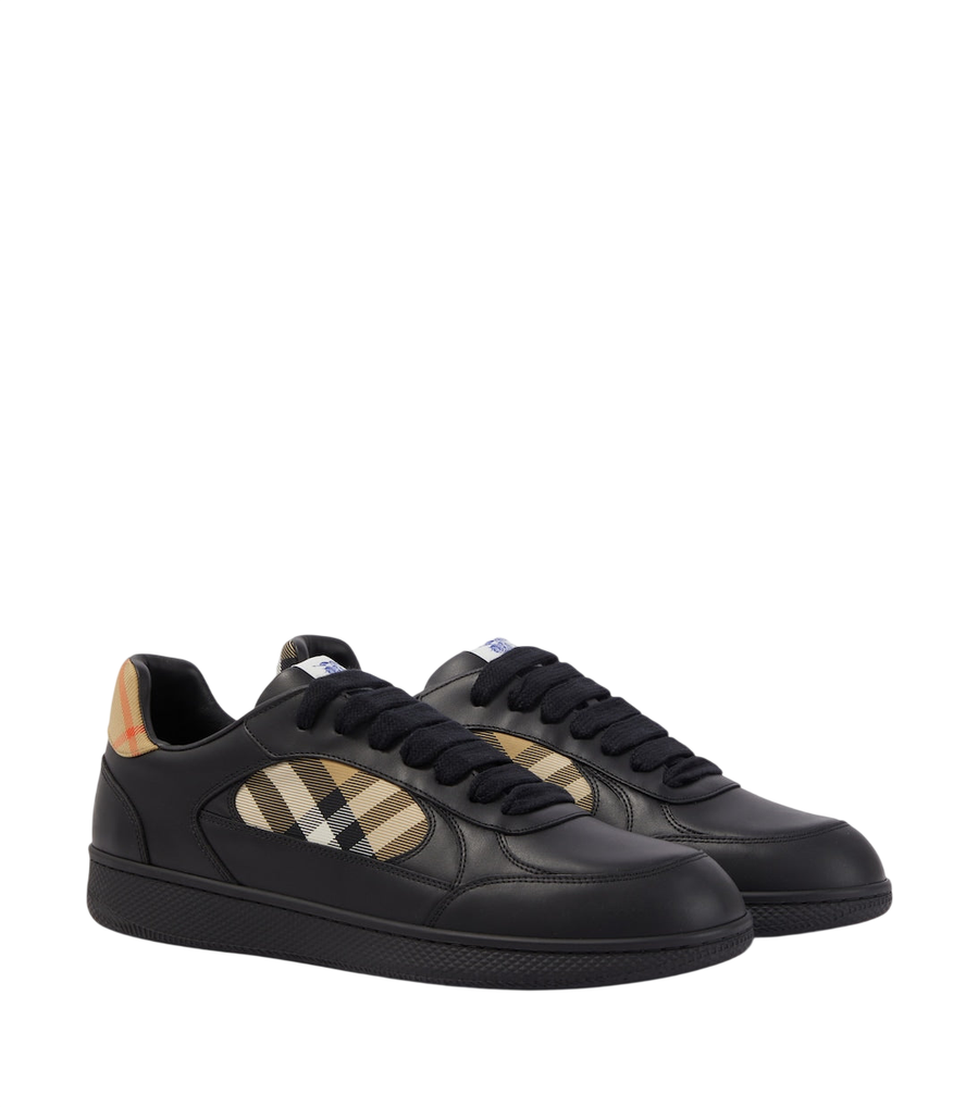Burberry Terrace Burberry Check leather sneakers