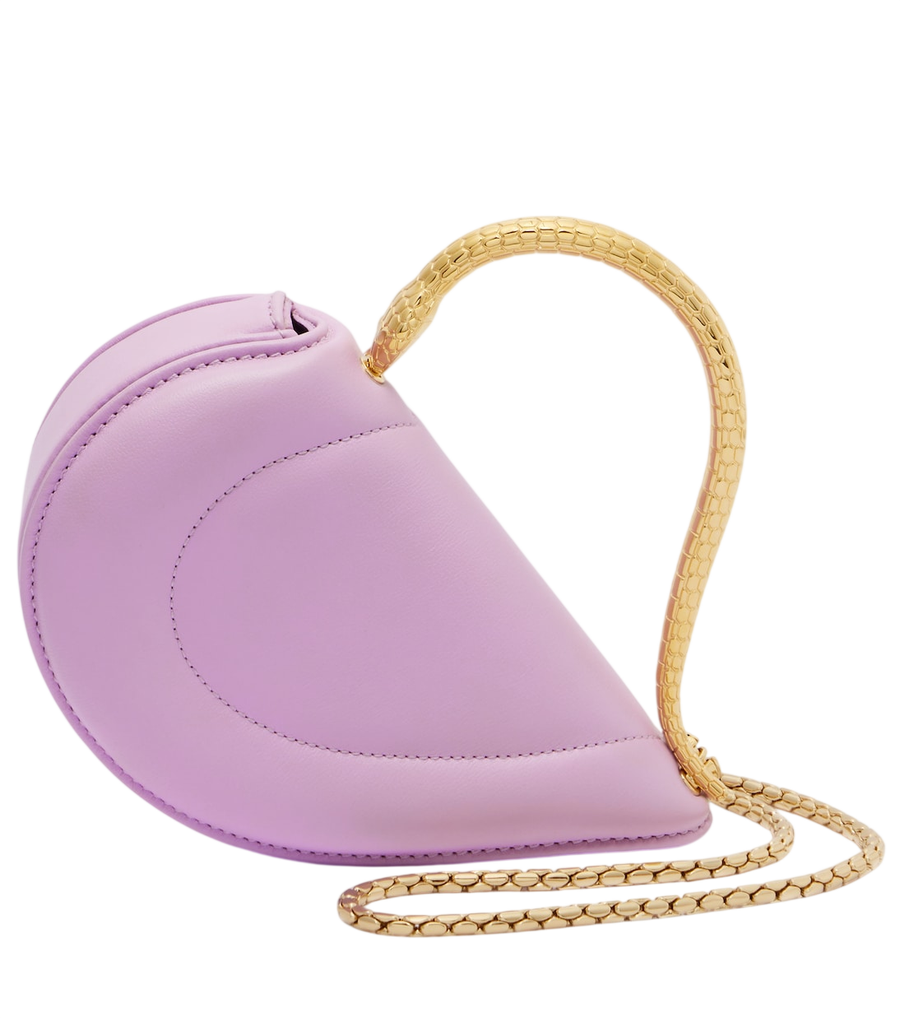 Bvlgari Serpenti Cuoricino leather top-handle bag