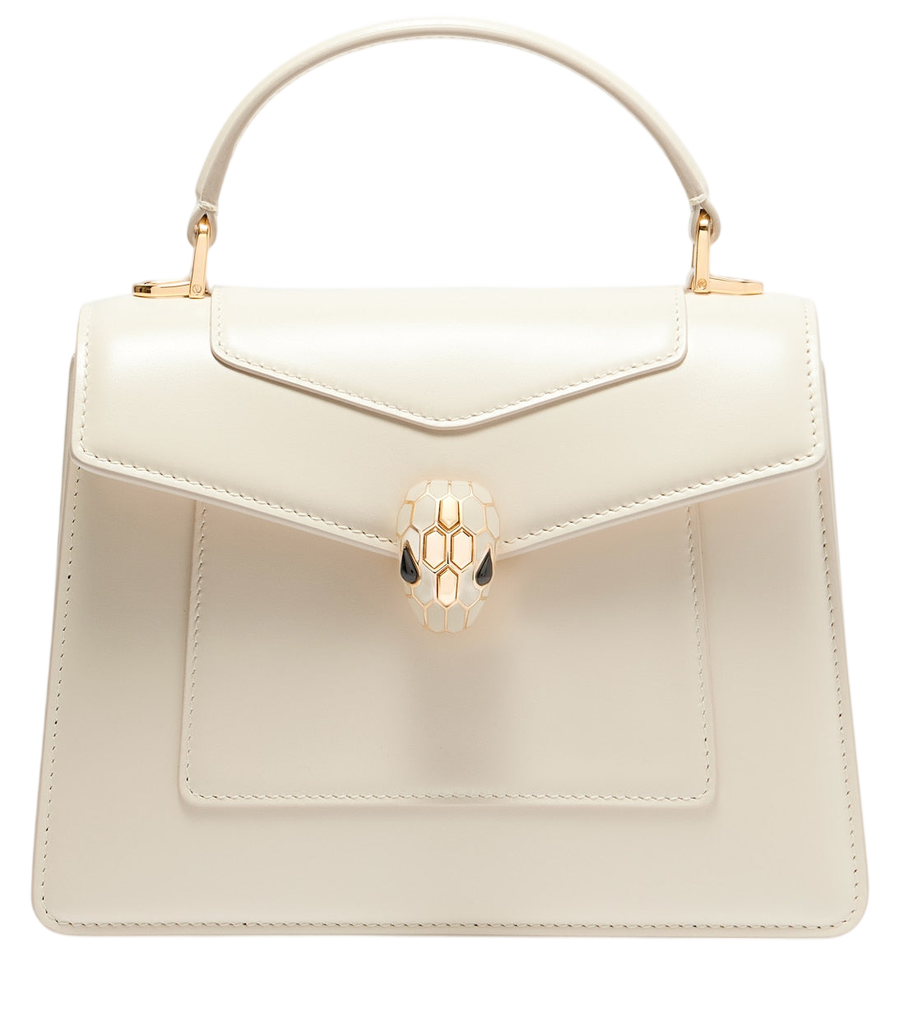 Bolso de mano mediano Bvlgari Serpenti Forever en piel