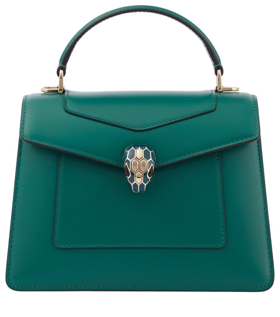 Bolso de mano mediano Bvlgari Serpenti Forever en piel