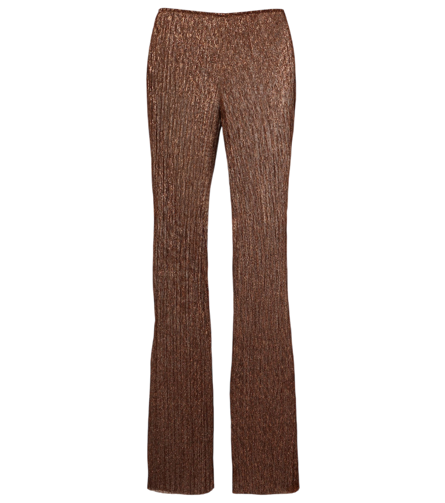 Cala de la Cruz Dries lamé flared pants