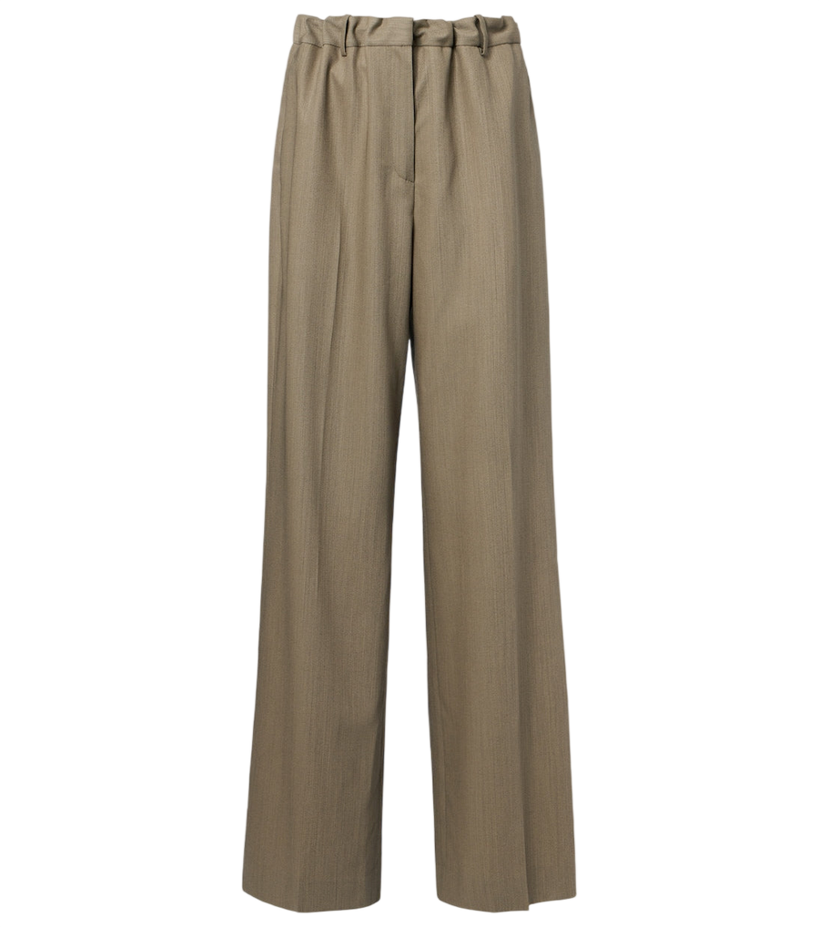 Calvin Klein Collection Fernanda wool-blend wide-leg pants