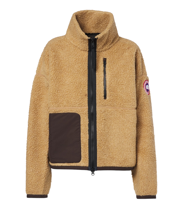 Canada Goose Simcoe wool-blend fleece jacket