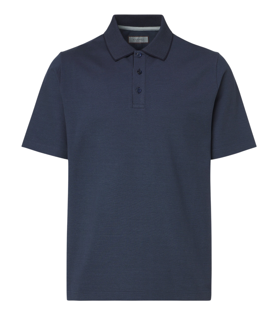 Canali Cotton polo shirt